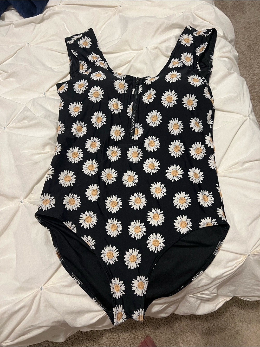PINK DESERT Black One-Piece Swimsuit